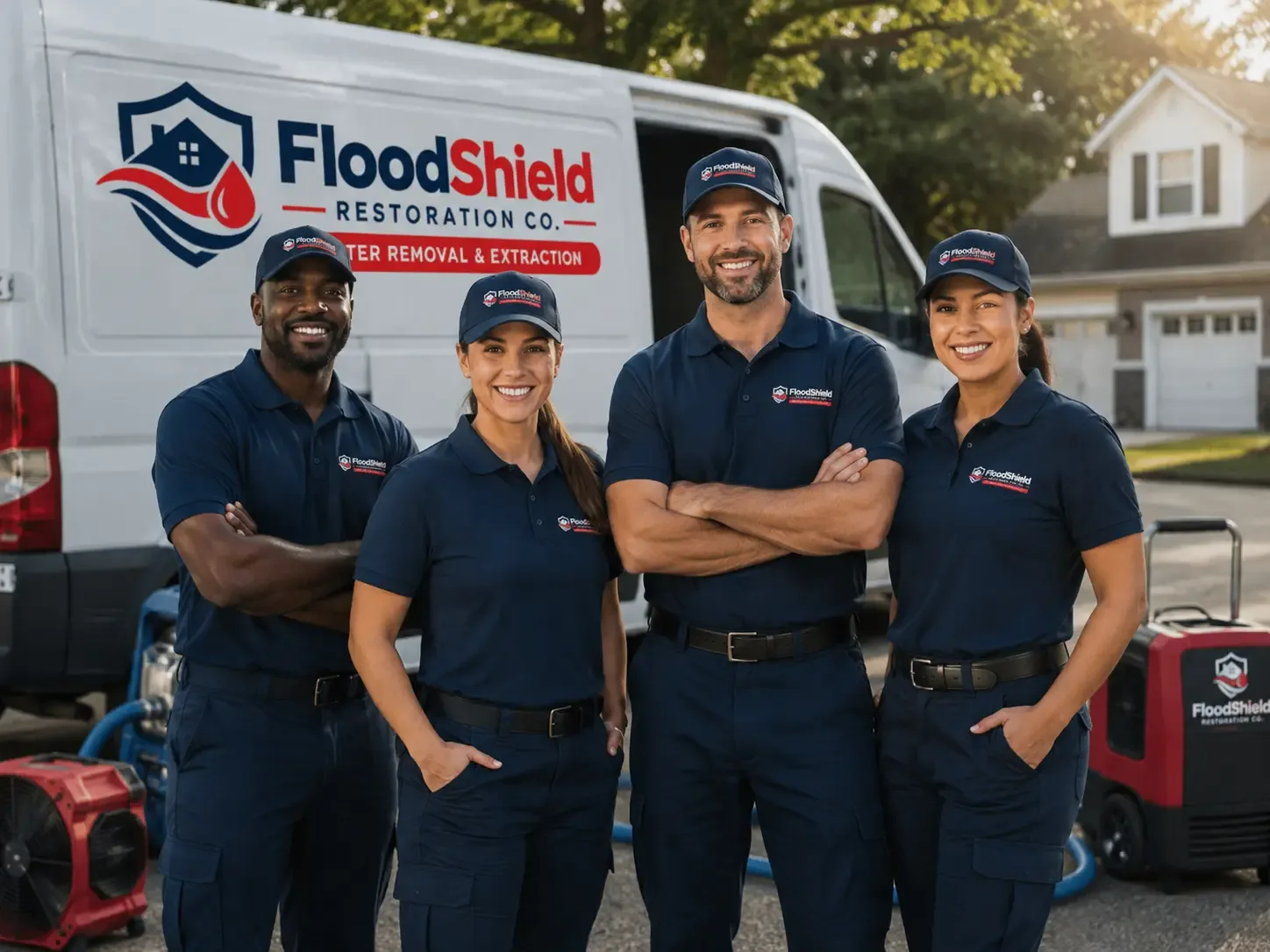 Flood Damage Restoration company in Wilkesville, OH